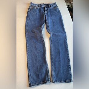 Blue Mountain Women’s Jeans Size 8 Bootcut Stretch Medium Wash Blue Denim